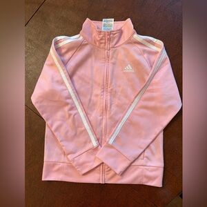 Adidas Light Pink Jacket (Girls)